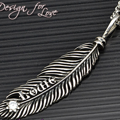 Luxury Feather Series - With Name Jewellery - The Name Jewellery™