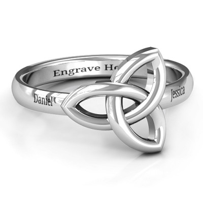 Sinéad Celtic Knot Ring - The Name Jewellery™