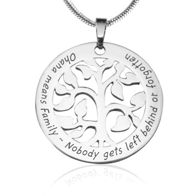 Personalised Ohana Tree - Sterling Silver *Limited Edition - The Name Jewellery™