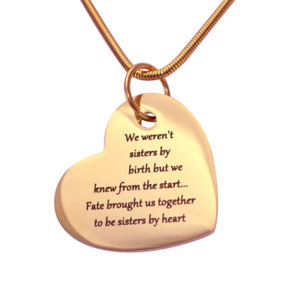 Personalised Bottom of My Heart - The Name Jewellery™