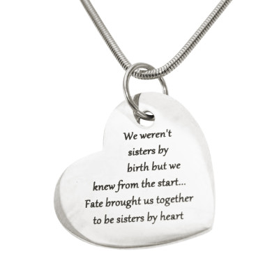 Personalised Bottom of My Heart - The Name Jewellery™