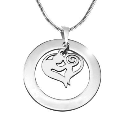 Personalised Mothers Love Necklace - Sterling Silver - The Name Jewellery™