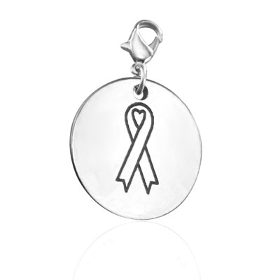Personalised Ribbon For a Cause Charm - The Name Jewellery™