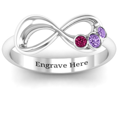Now and Forever  Infinity Ring - The Name Jewellery™