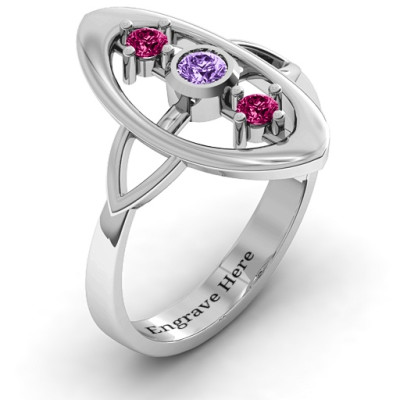 Soulful Window  Ring - The Name Jewellery™