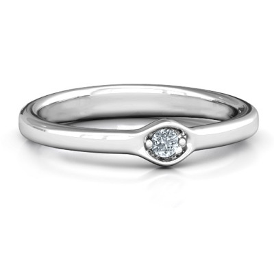 1-4 Infinite Wave Multi Stone Ring - The Name Jewellery™