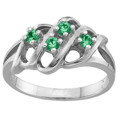 2-7 Accents Ring - The Name Jewellery™