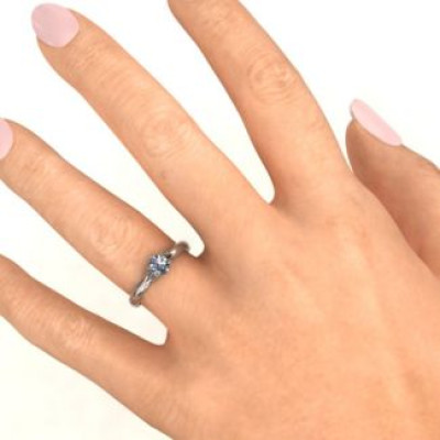 6 Prong Solitaire Ring - The Name Jewellery™