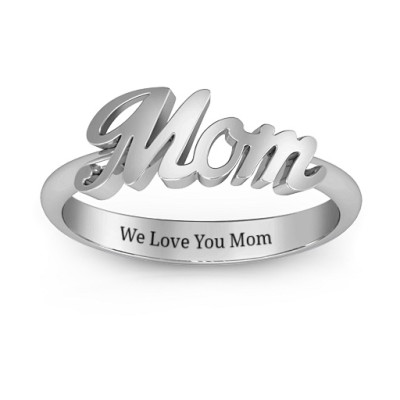 All About Mom Name Ring - The Name Jewellery™