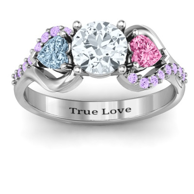 Blast of Love Ring with Accents - The Name Jewellery™