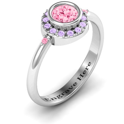 Blooming Round Cluster Ring - The Name Jewellery™