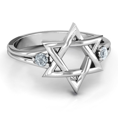 Classic Star of David Ring - The Name Jewellery™