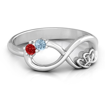 Double the Love Infinity Ring - The Name Jewellery™