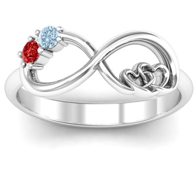 Double the Love Infinity Ring - The Name Jewellery™