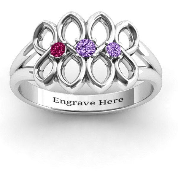 Echo of Love Infinity Ring - The Name Jewellery™