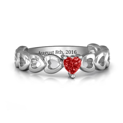 Enchanting Love Promise Ring - The Name Jewellery™
