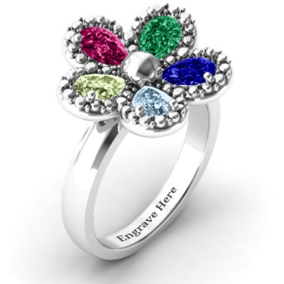 Flower Ring - The Name Jewellery™