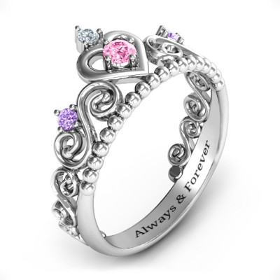 Happily Ever After Tiara Ring - The Name Jewellery™