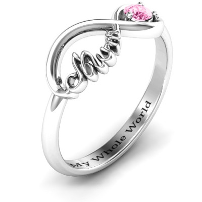Infinite Bond Mum Ring - The Name Jewellery™