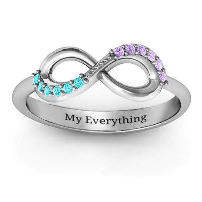 Infinity Accent Ring - The Name Jewellery™