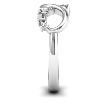Infinity Ahava Ring - The Name Jewellery™