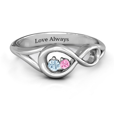 Infinity Love Nest Ring - The Name Jewellery™