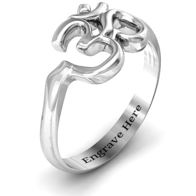 Om - Sound of Universe Ring - The Name Jewellery™