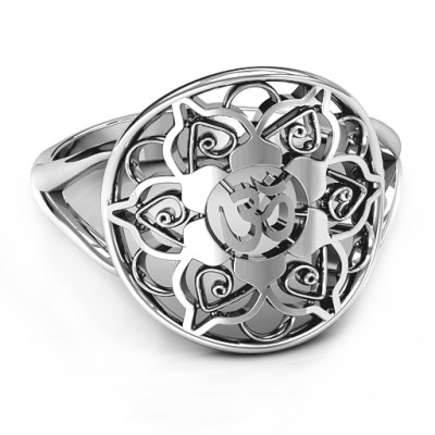 Om Mandala Ring - The Name Jewellery™