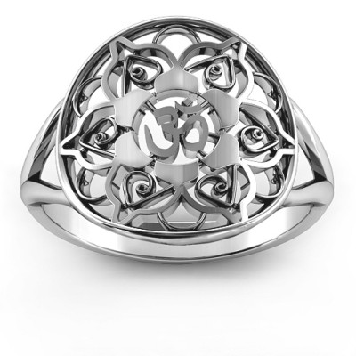 Om Mandala Ring - The Name Jewellery™