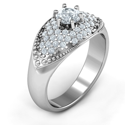 Paved in Love Ring - The Name Jewellery™