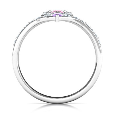 Queen Of My Heart Tiara Ring - The Name Jewellery™