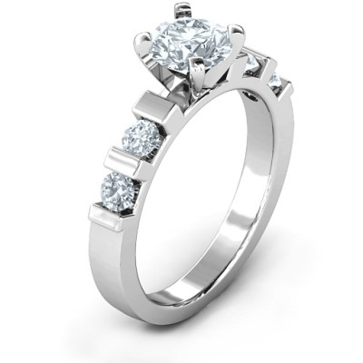 Set in Stone Ring - The Name Jewellery™
