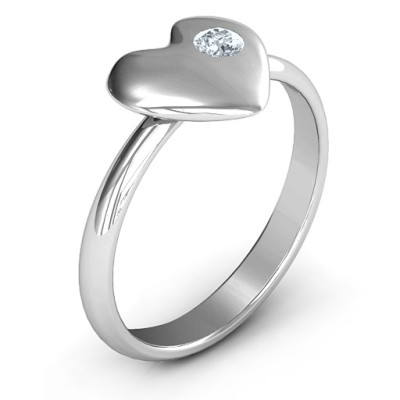 Soulmate's Heart Ring - The Name Jewellery™