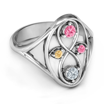 Sterling Silver  Forever Love  Ring - The Name Jewellery™