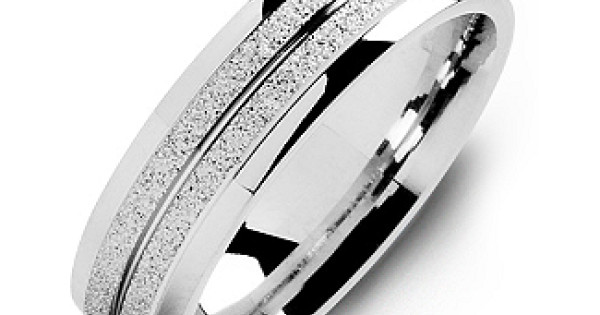 Silver Monogram Ring Side Motif Detailing Antiqued Finish 