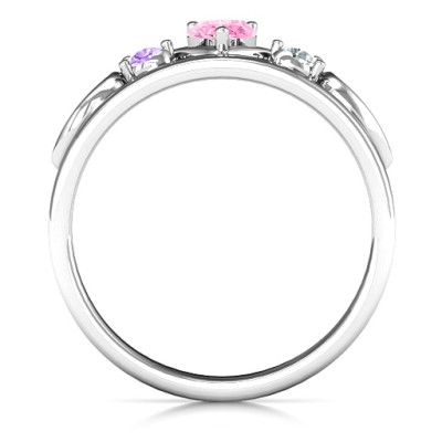 Tale Of True Love Tiara ring - The Name Jewellery™
