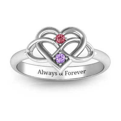 Together Forever Two-Stone Ring - The Name Jewellery™
