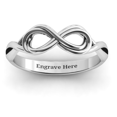 Wired for Love Infinity Ring - The Name Jewellery™