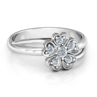With Love and Flowers Ring - The Name Jewellery™