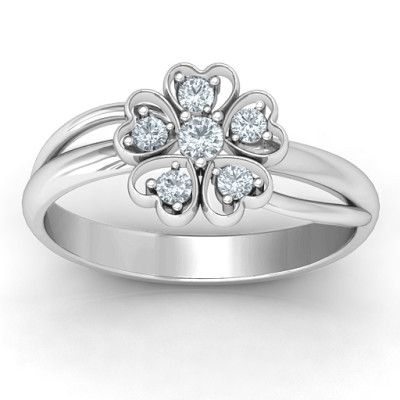 With Love and Flowers Ring - The Name Jewellery™