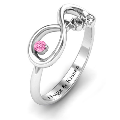 XOXO Infinity Ring - The Name Jewellery™