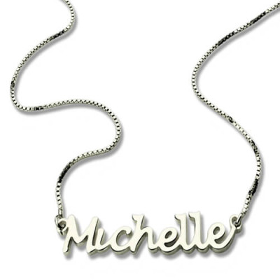 Handwriting Name Necklace Sterling Silver - The Name Jewellery™
