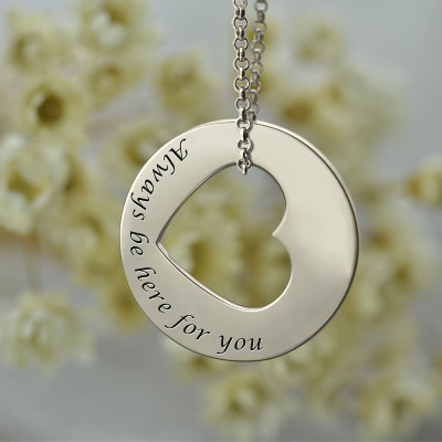 Personalised Promise Necklace For Her Sterling Silver - The Name Jewellery™