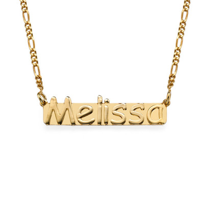 18k Gold Plated Sterling Silver Name Necklace - The Name Jewellery™