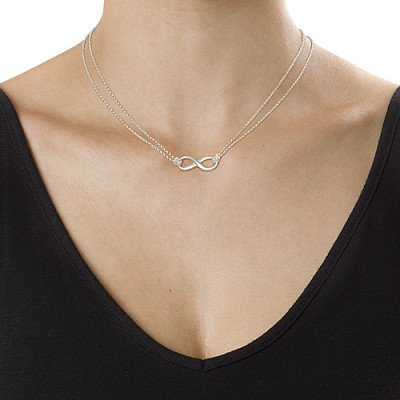 Silver Infinity Necklace - The Name Jewellery™