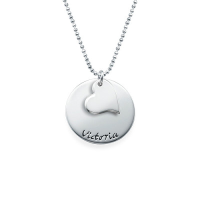 Mother Daughter Gift - Set of Three Engraved Necklaces - The Name Jewellery™