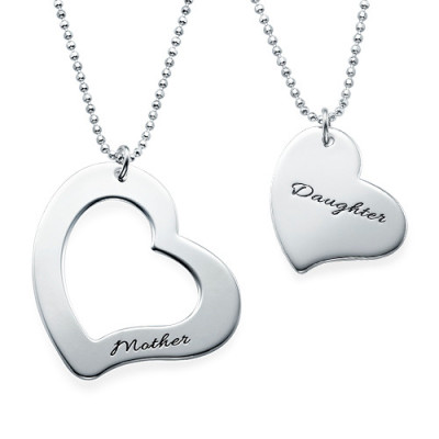 Mum is My Heart Mother Daughter Necklaces - The Name Jewellery™