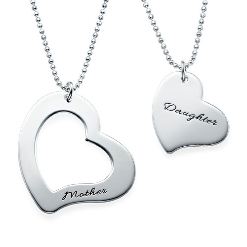 Mum Daughter Necklace Sterling Silver, Mum To Daughter Gifts From mum, – Fa  Gifts