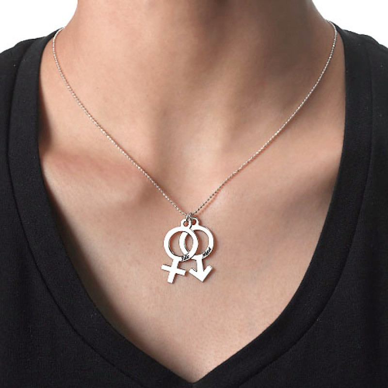 C2Jew Gay Male Symbol Necklace LGBT Pride Dog Tag Pendant 316L Stainless  Steel Jewelry Black : Amazon.co.uk: Fashion