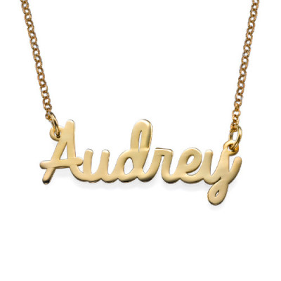 Personalised Stylish Name Necklace In Silver/Gold/Rose Gold - The Name Jewellery™